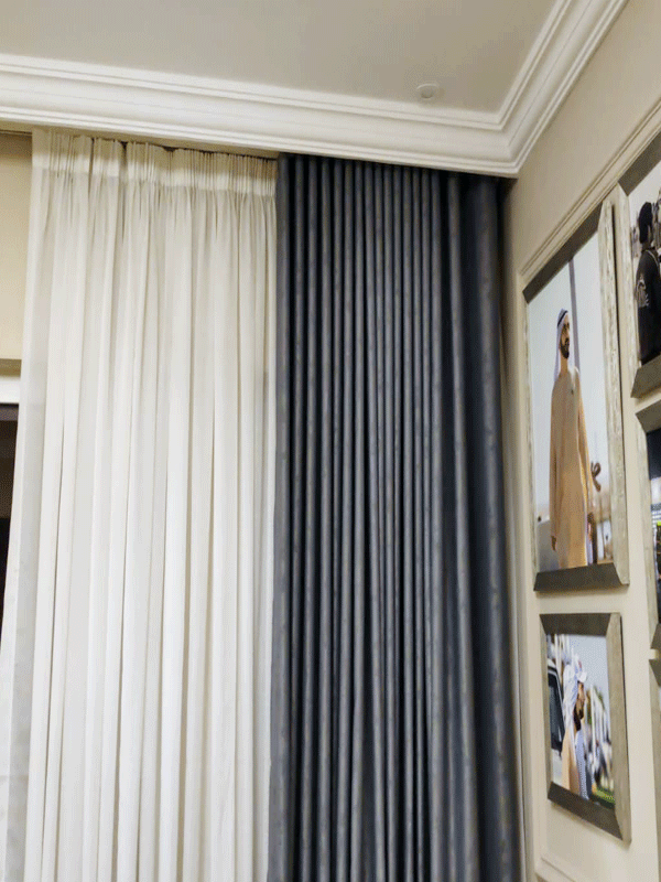 Sheer with Curtains