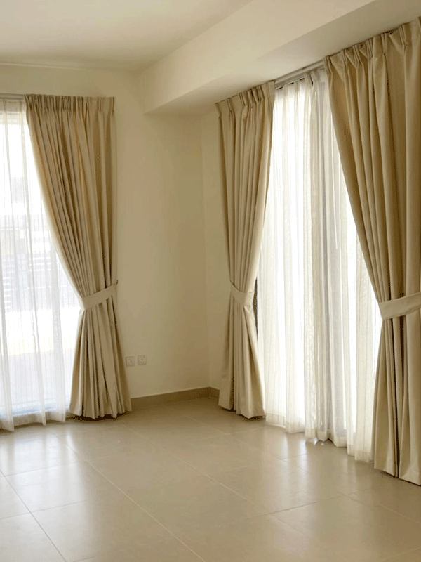 Sheer with Curtains