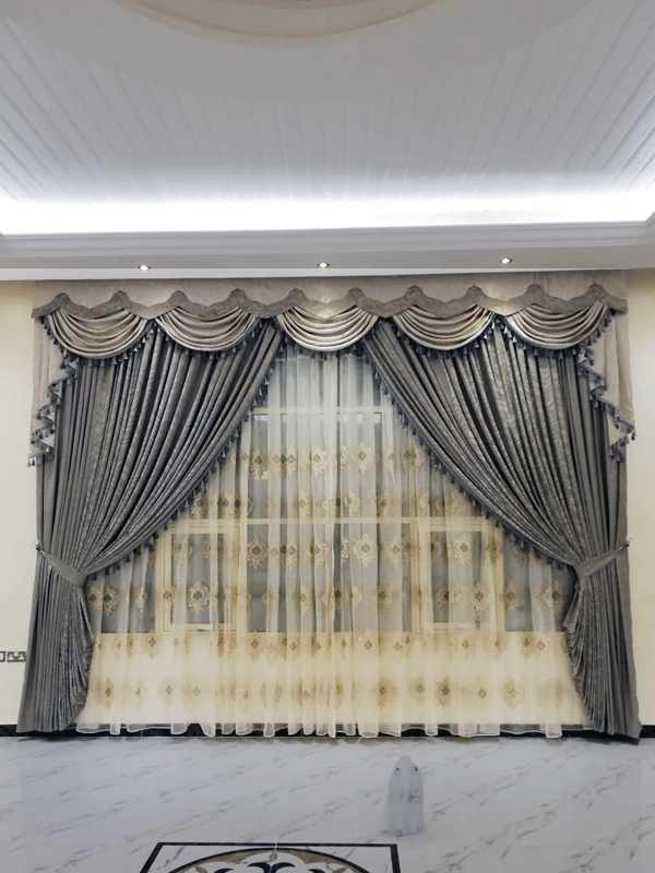 Sheer with Curtains