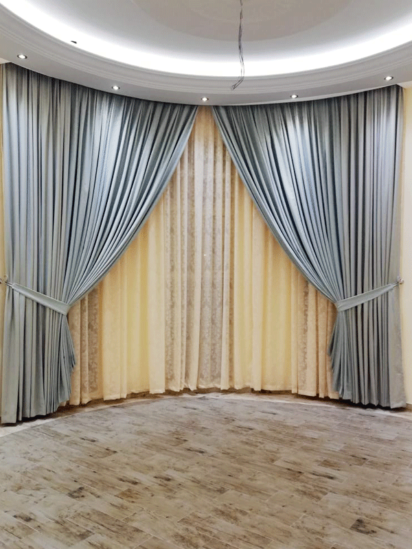 Sheer with Curtains