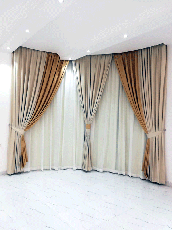 Sheer with Curtains