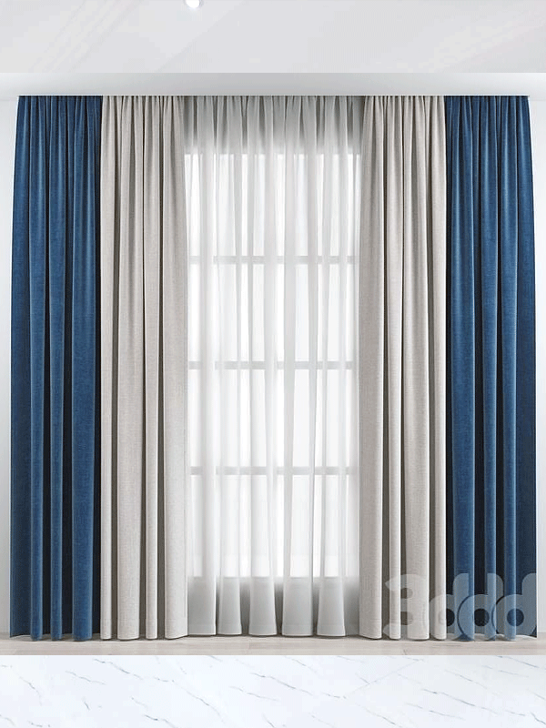 Sheer with Curtains