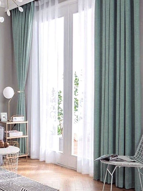 Sheer with Curtains