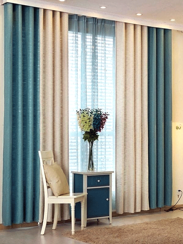 Sheer with Curtains