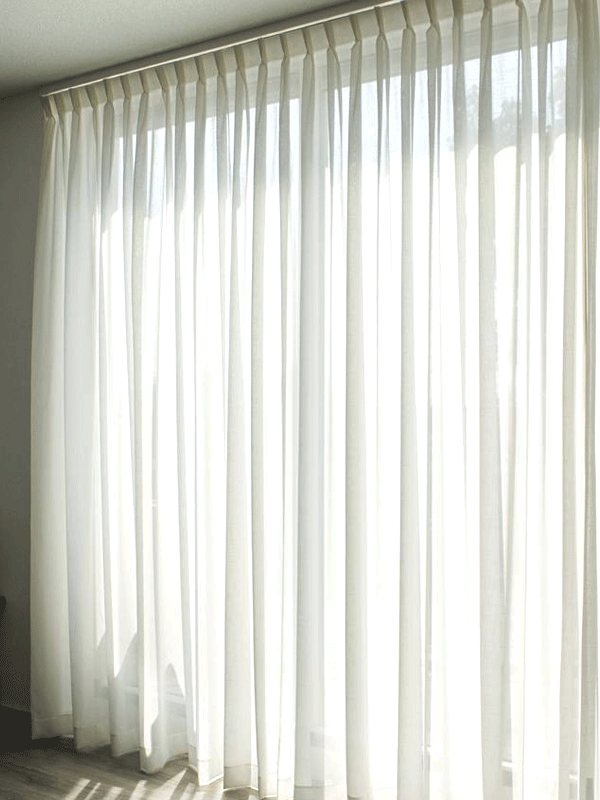 Sheer with Curtains